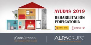 Subvenciones para rehabilitación: reformas y conservación de edificios 2019 de la Generalitat Valenciana