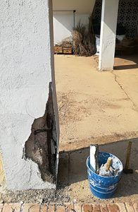 Rehabilitacion, reconstrucción de pilar