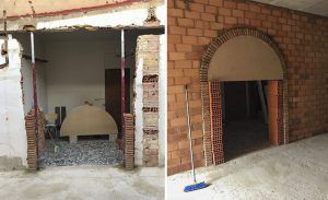 Construcción arco de medio punto. Alpa Grupo